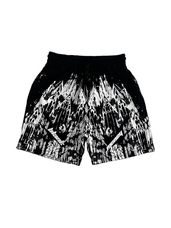 Cathedral print shorts
